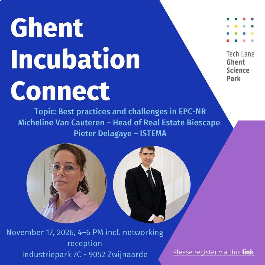 Ghent Incubation Connect - 17 nov 2026